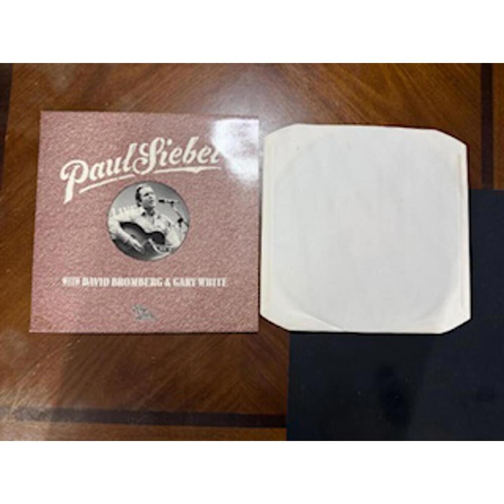Paul Siebel Live at McCabes 12" Vinyl LP Black Excellent Folk David Bromberg '78